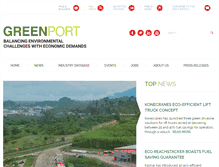 Tablet Screenshot of greenport.com